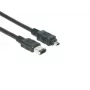 EXSYS Cable FireWire 1394a 6 pines a 4 pines, 1,5 m, negro EX-K6810
