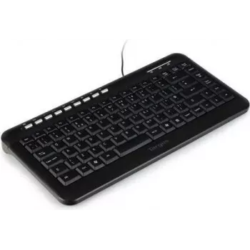 DSIT TB-602 Teclado mini Targus con USB, distribución USA/Nórdica, para racks de servidores de 19 pulgadas