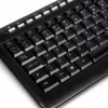 DSIT TB-602 Teclado mini Targus con USB, distribución USA/Nórdica, para racks de servidores de 19 pulgadas