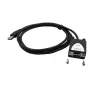 EXSYS Adaptador USB 2.0 a serie RS-232 con +5V y LED, chipset FTDI (EX-1311-2F-5V)
