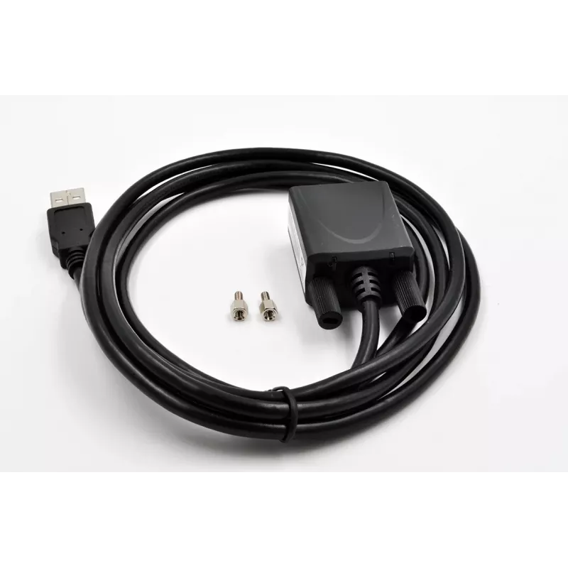 EXSYS Adaptador USB 2.0 a serie RS-232 con +5V y LED, chipset FTDI (EX-1311-2F-5V)