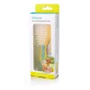 Set de cepillo y peine para bebé Kidsme – cerdas suaves, sin BPA, ergonómico, blanco/gris