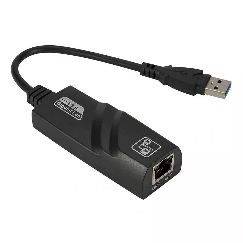 EXSYS EX-1320-3 Adaptador USB 3.2 Gen 1 a Gigabit Ethernet (Realtek RTL8153)
