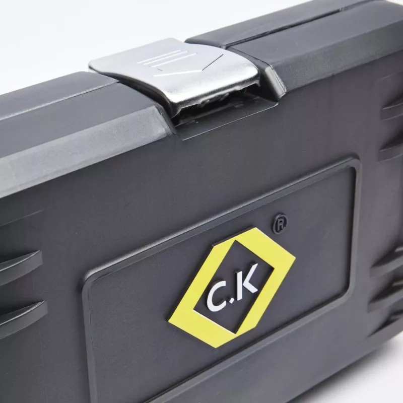 C.K Tools T4660 Juego de vasos métricos de 36 piezas con cuadradillo de 1/4