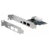 EXSYS EX-16600 Tarjeta PCI Express FireWire 1394a con 3+1 puertos (VIA)