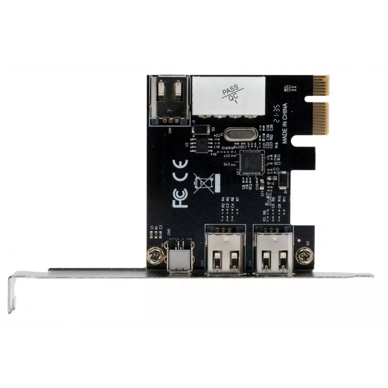 EXSYS EX-16600 Tarjeta PCI Express FireWire 1394a con 3+1 puertos (VIA)