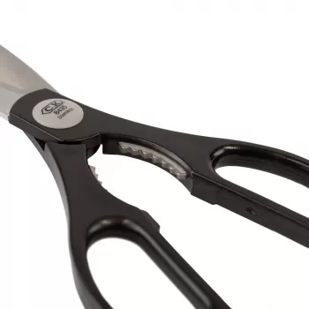 C.K Tools C8435 Tijera universal 145 mm acero inoxidable hoja microdentada con muesca pelacables
