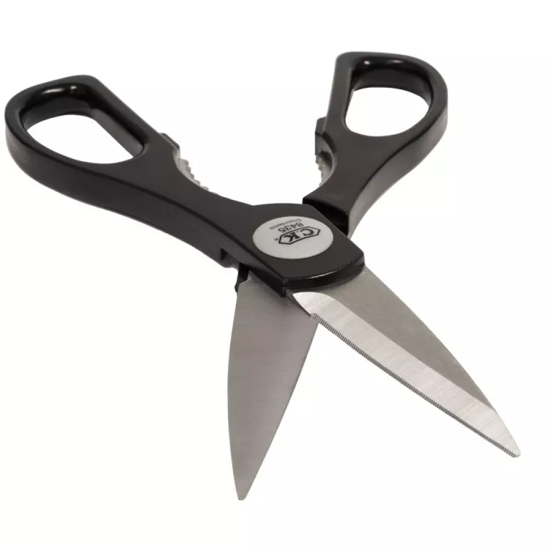 C.K Tools C8435 Tijera universal 145 mm acero inoxidable hoja microdentada con muesca pelacables