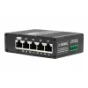 EXSYS Mini Switch Ethernet PoE Pass-Through de 5 puertos - 5x10/100/1000Tx (EX-62020POE-P)