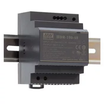 MEAN WELL HDR-100-48N Fuente de alimentación para carril DIN 48V 100W