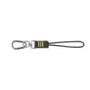 C.K Tools T8007 Cable de seguridad para herramientas con anilla D y giratorio, lazo ajustable, carga máx. 5 kg, 1,2 m, negro/amarillo