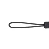 C.K Tools T8007 Cable de seguridad para herramientas con anilla D y giratorio, lazo ajustable, carga máx. 5 kg, 1,2 m, negro/amarillo