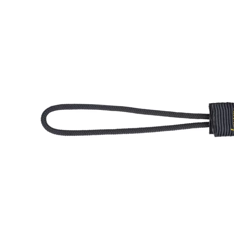 C.K Tools T8007 Cable de seguridad para herramientas con anilla D y giratorio, lazo ajustable, carga máx. 5 kg, 1,2 m, negro/amarillo