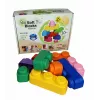 Gerardo's Toys GT3108 Set de bloques blandos, 10 piezas, espuma EVA, multicolor