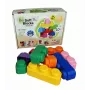 Gerardo's Toys GT3108 Set de bloques blandos, 10 piezas, espuma EVA, multicolor