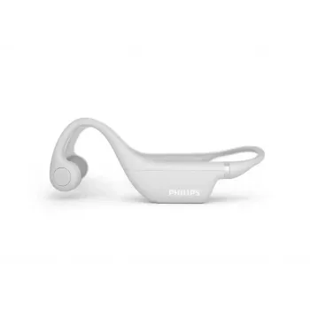 Philips TAK4607GY/00 auriculares inalámbricos open-ear para niños, conducción ósea, IPX5, blanco