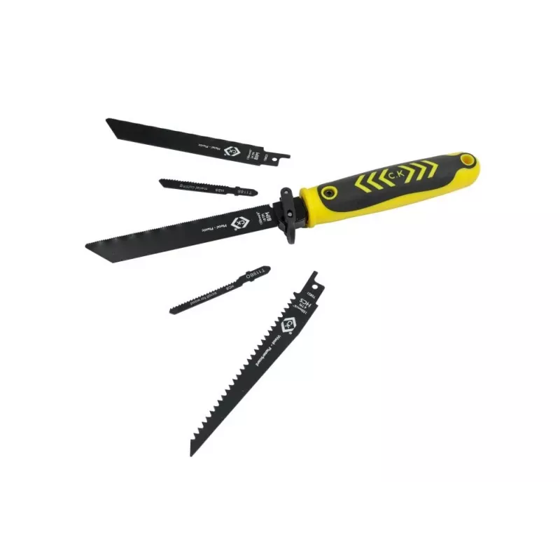 C.K Tools T0820A Sierra multiusos con hojas de sierra