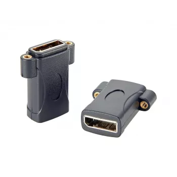 EXSYS EX-49304 Adaptador DisplayPort hembra a hembra para montaje en panel, atornillable, 8K 60Hz