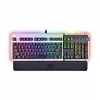 Thermaltake Argent K5 Teclado mecánico gaming - Cherry MX Speed Silver, RGB, distribución alemana