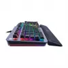 Thermaltake Argent K5 Teclado mecánico gaming - Cherry MX Speed Silver, RGB, distribución alemana