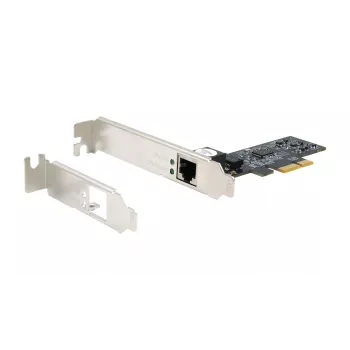 EXSYS Tarjeta de red 5 Gigabit Ethernet PCIe x1, Realtek RTL8126, RJ45, Low Profile EX-60151