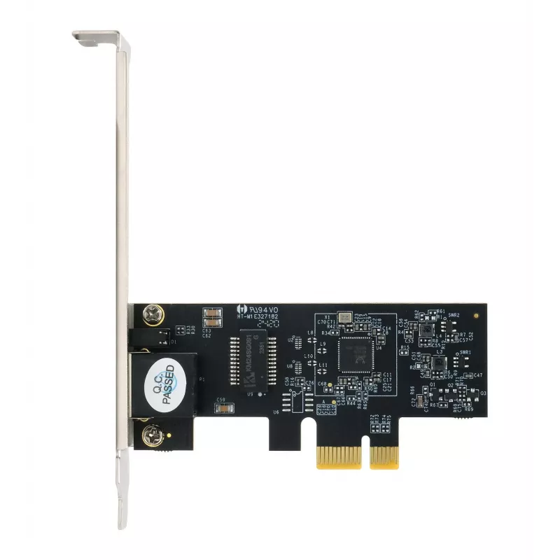 EXSYS Tarjeta de red 5 Gigabit Ethernet PCIe x1, Realtek RTL8126, RJ45, Low Profile EX-60151