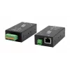 EXSYS EX-6131-2 Servidor de dispositivo industrial Ethernet a serie, RS-232/422/485, montaje en carril DIN y pared