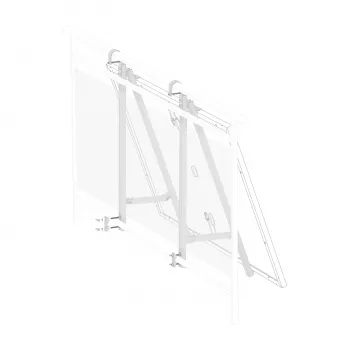 EcoFlow Soporte - Balcón semicerrado (EFA-BKWSEMIENCLOSED-W-EU)