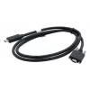 EXSYS Cable USB-C a USB-C 3.2 Gen 2x1 con tornillos de seguridad, 2m, Negro EX-K1591V-2.0