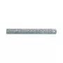 C.K Tools Regla de acero inoxidable, 150 mm / 6 inch, graduación en mm y pulgadas (T3530 06)