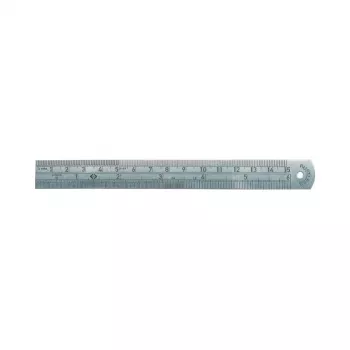 C.K Tools Regla de acero inoxidable, 150 mm / 6