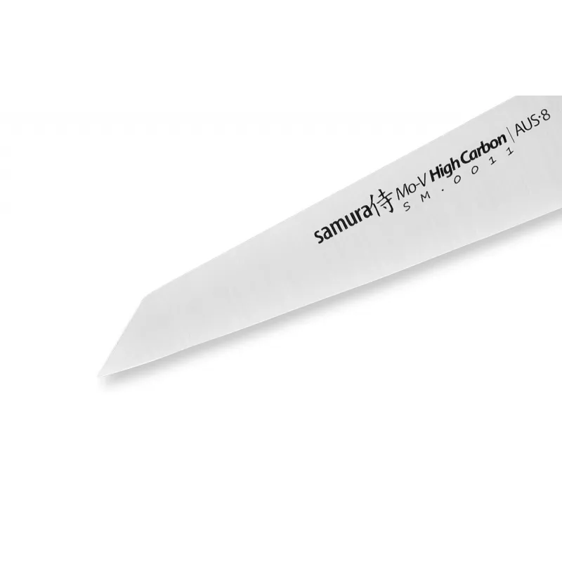 SAMURA Harakiri Cuchillo multiusos 93 mm Acero inoxidable AUS-8 Mango de ABS negro