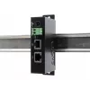EXSYS EX-6009POE Inyector Gigabit PoE++ 90W, entrada de bloque de terminales 48-57V DC, IEEE 802.3bt Type 4, montaje en carril DIN/pared