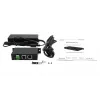 EXSYS EX-6009POE Inyector Gigabit PoE++ 90W, entrada de bloque de terminales 48-57V DC, IEEE 802.3bt Type 4, montaje en carril DIN/pared