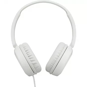 JVC Auriculares in-ear con cable y micrófono, blanco