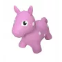 Gerardo's Toys caballo saltarín rosa – juguete saltarín para niños, PVC resistente, capacidad de carga 50 kg, altura del asiento 28 cm, certificado CE y EN71