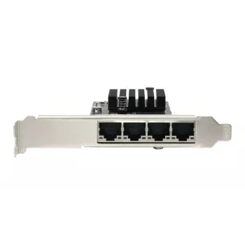 Tarjeta EXSYS Quad 5 Gigabit Ethernet PCIe x4 (Realtek RTL8126) EX-60154