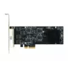 Tarjeta EXSYS Quad 5 Gigabit Ethernet PCIe x4 (Realtek RTL8126) EX-60154