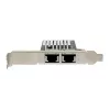 Tarjeta EXSYS Dual 10 Gigabit Ethernet PCIe x4, Intel X550-AT2, 2x RJ45, Low-Profile EX-60222