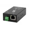 Servidor de dispositivos serie EXSYS EX-6131-2POE PoE a RS-232 y RS-422/485 con kit de montaje en carril DIN y pared