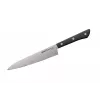 SAMURA Harakiri juego de cuchillos de cocina de 3 piezas, mango negro