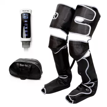Masajeador de piernas por compresión de aire Bodi-Tek Comfort360 para toda la pierna