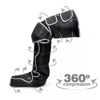 Masajeador de piernas por compresión de aire Bodi-Tek Comfort360 para toda la pierna