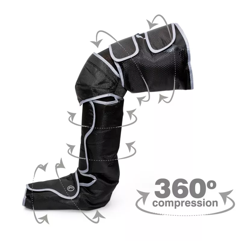 Masajeador de piernas por compresión de aire Bodi-Tek Comfort360 para toda la pierna