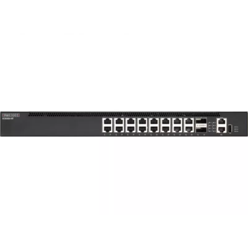 Switch gestionado Edgecore ECS5520-18T Layer 2+ con 16x 10GbE SFP+ y 2x 40GbE QSFP+ F0PEC5520200S