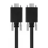 Cable EXSYS USB 3.2 Gen 2x1 Type-C con tornillos moleteados, 3,0 m, negro EX-K1592V-3.0