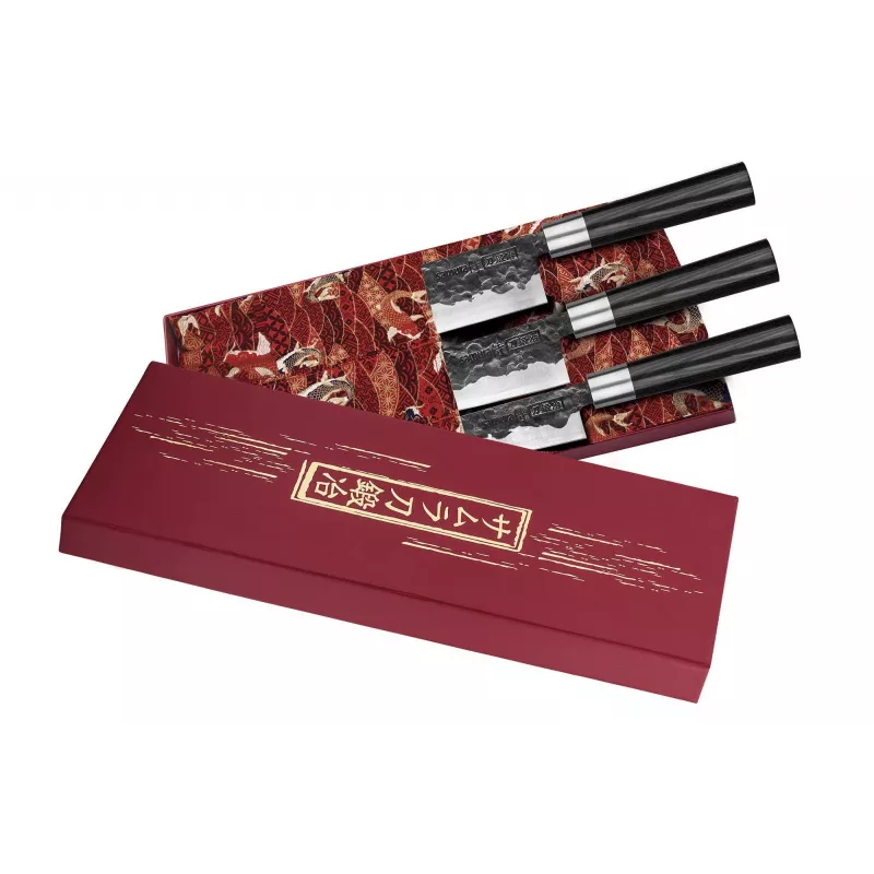 SAMURA Blacksmith juego de cuchillos de 3 piezas