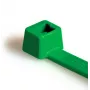 Brida verde HellermannTyton T30R-PA66-GN 150 mm x 3,5 mm (pack de 100) 111-03014