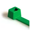 Brida verde HellermannTyton T30R-PA66-GN 150 mm x 3,5 mm (pack de 100) 111-03014