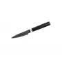 Cuchillo pelador Samura Stonewash 90 mm negro